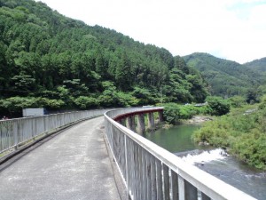 メイプル耶馬サイクリングロード鉄橋