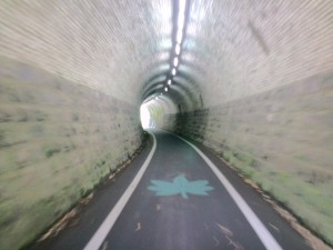 メイプル耶馬サイクリングロードトンネル