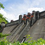 左岸下流公園からの大石ダム